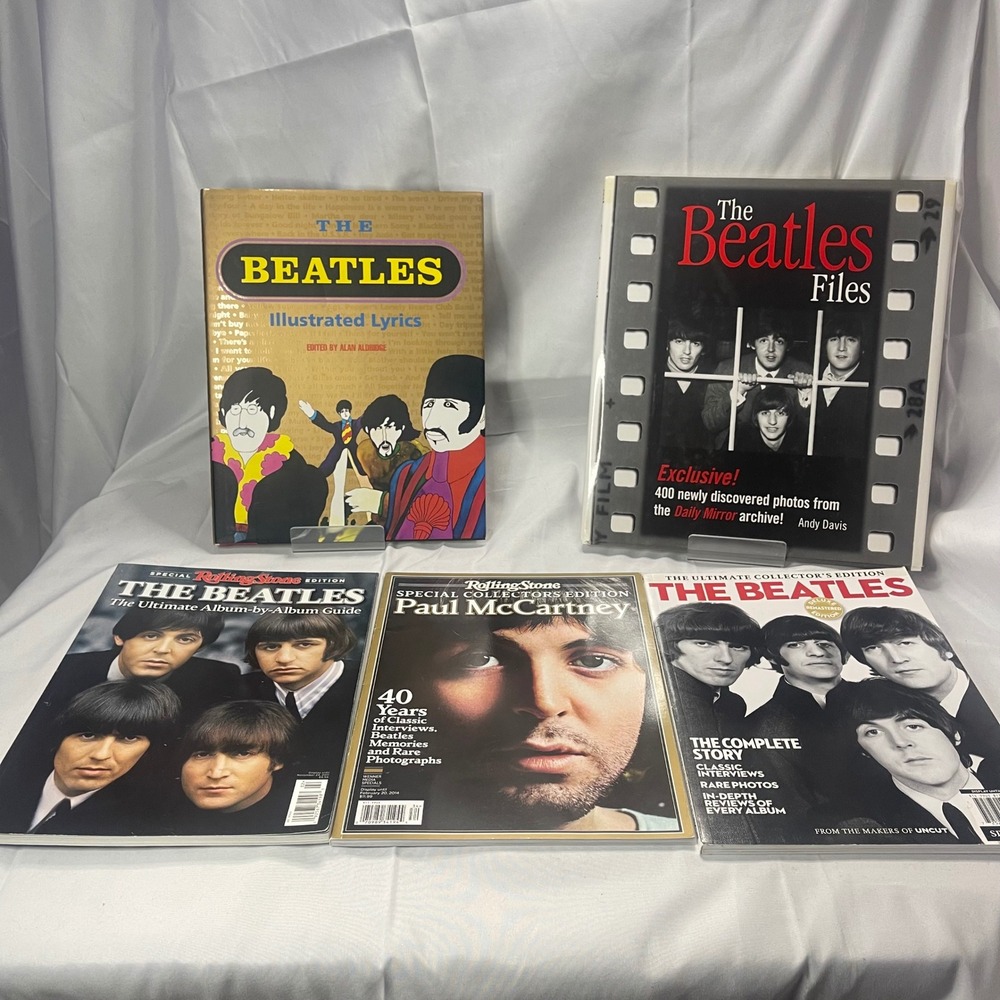 The Beatles Book & Magazine Lot of 5